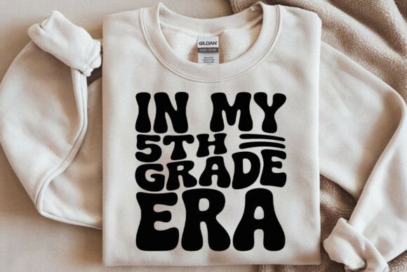5th Grade Era SVG for Crafts and Graphics