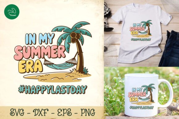 In My Summer Era Teacher Summer SVG Graphics