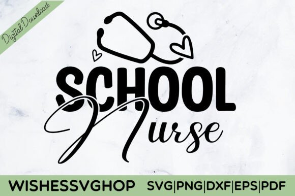 School Nurse SVG PNG: Graphics and Crafts for Real Publishing