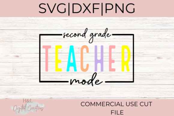 Second Grade Teacher Mode Svg: Graphics and Crafts for Branding
