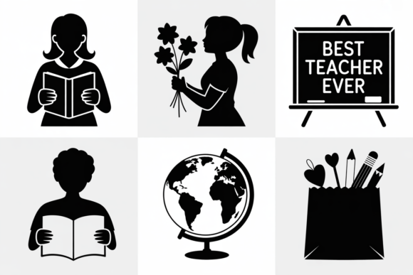 Teacher Icons SVG Bundle Review