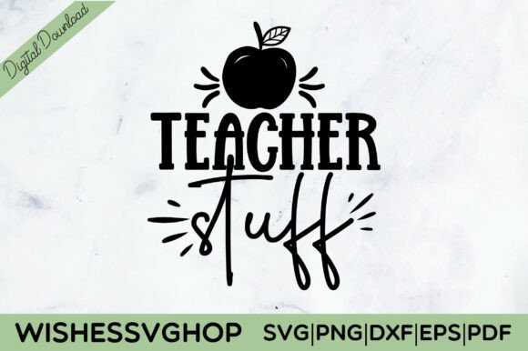 Teacher Stuff SVG PNG Review