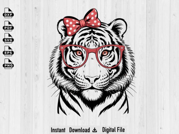 Tiger Mascot Svg: Graphics & Crafts